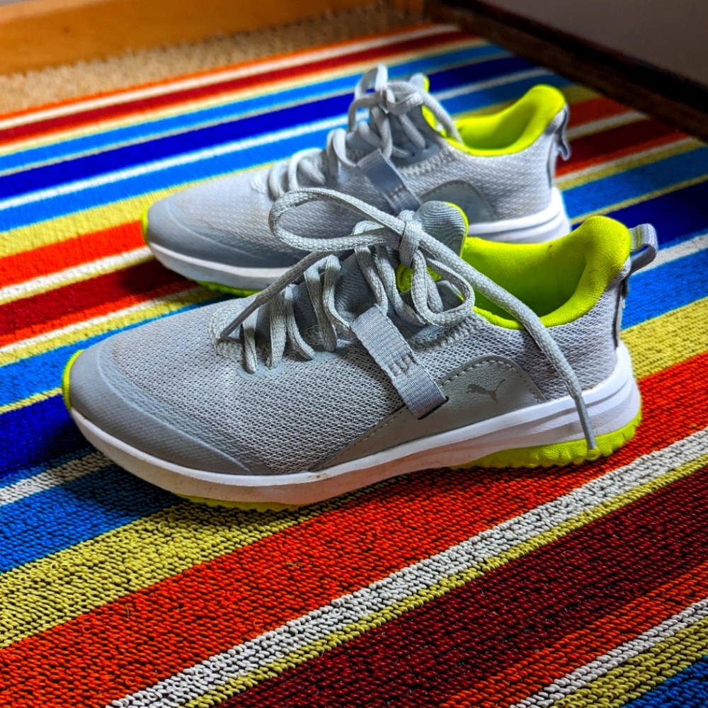 Kids Puma Fusion Golf Shoes